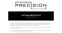Desktop Screenshot of precisiondelivery.org